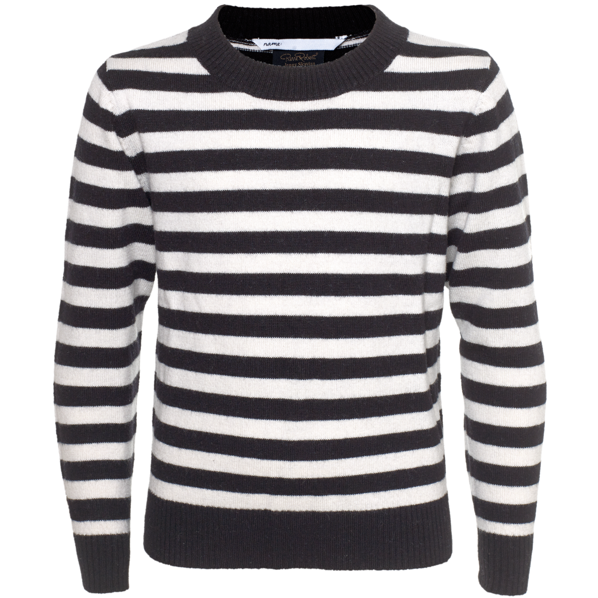 Wool Sweather KidsJr JS, Black Stripe, hi-res